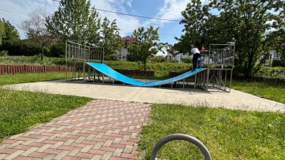 Erste Halfpipe in Caransebesch