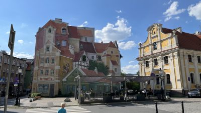 Wir bleiben heute in Posen und genießen das schöne Wetter