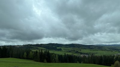 Es regnet, wir fahren weiter nach Zakopane