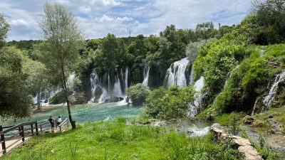 Die Wasserfälle von Kravica